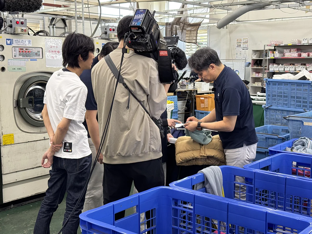 本日放送！朝日放送テレビ『news おかえり』で「せんたく便」が紹介